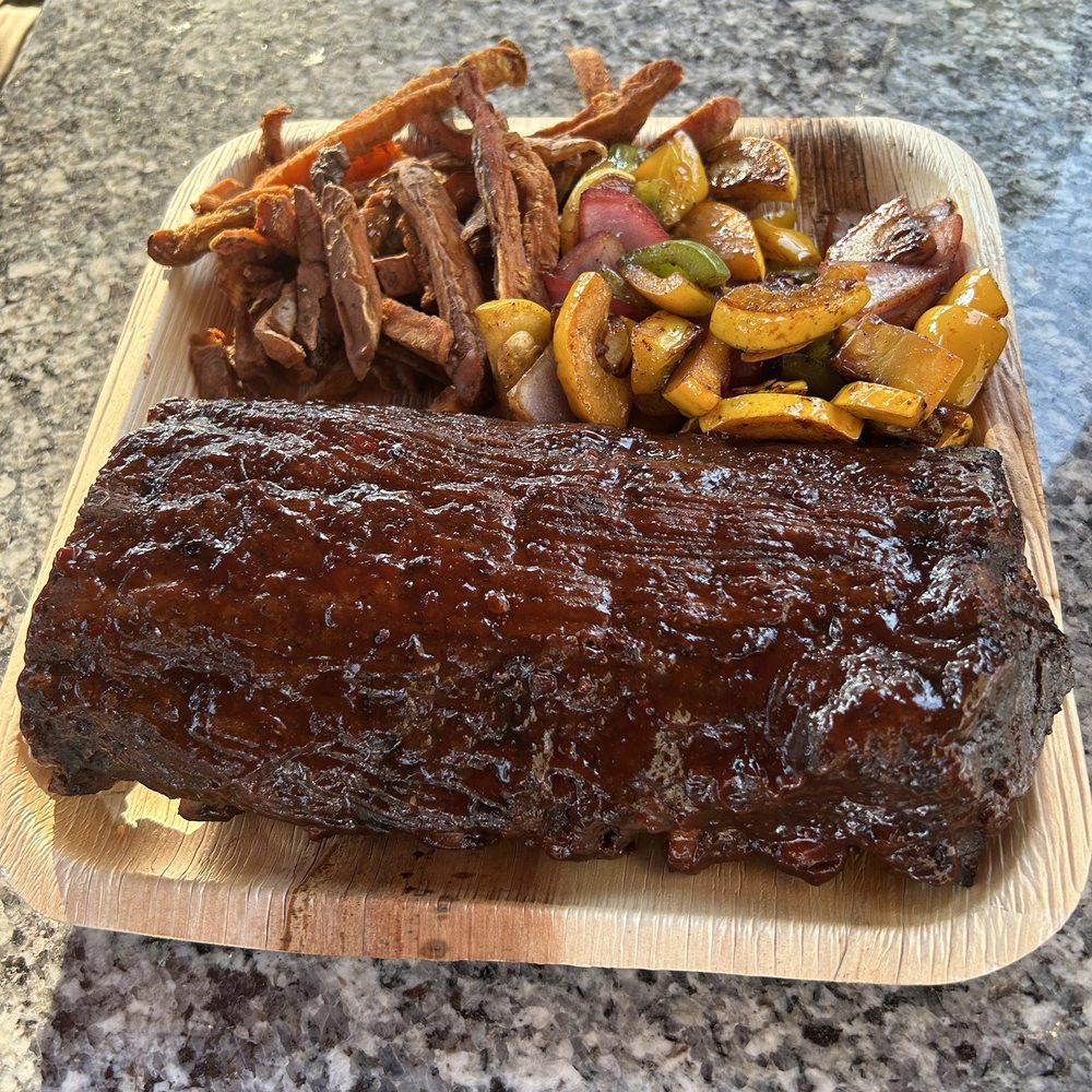 The Hive Farm Bar and Grill - BBQ ribs - Farmers Market Near Me - Chesapeake, Virginia