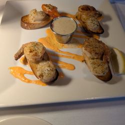 Prime 82 - Seafood Bruschetta
