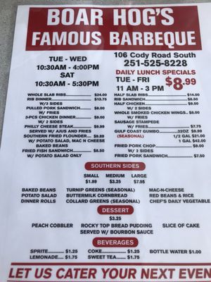 Boar Hog's Barbecue & Catering by null
