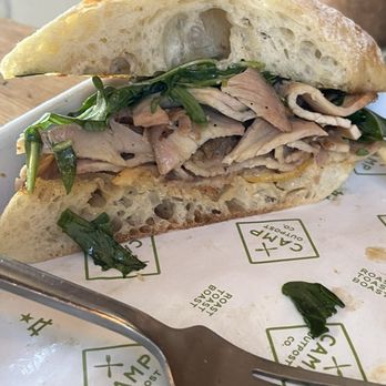 Camp Outpost - Pork Sandwich - New American Near Me - San Antonio, Texas