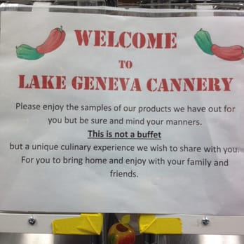 Lake Geneva Cannery - You name the sauce, they have it. - Specialty Food Near Me - Delavan, Wisconsin