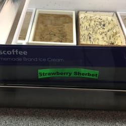United Dairy Farmers of Cols - They're out of orange sherbet and I was told that's a summertime item.