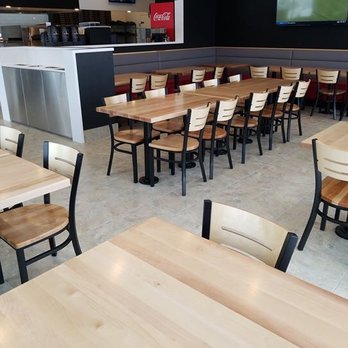 Pizzatown - tables and chairs in a restaurant - Pizza Near Me - Lower Sackville, Nova Scotia