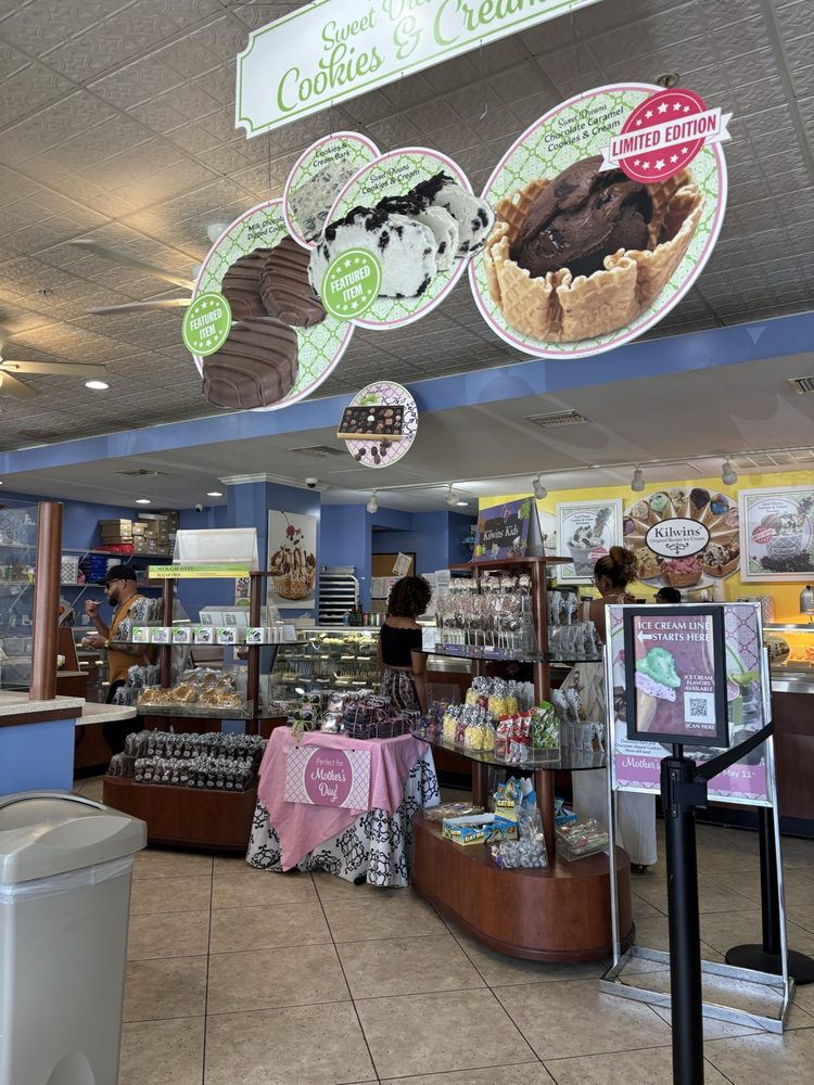 Kilwins Ice Cream - Chocolate - Fudge Logo