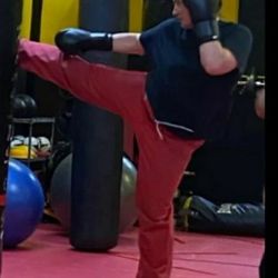 Lions Kickboxing & Muay thai - Excelling in the adult training class.