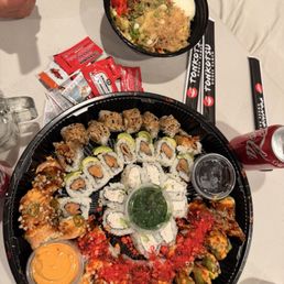 Deluxe Sushi Platter** El Monte Roll** Deluxe Sushi Platter** El Monte Roll**