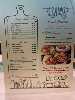 Menu photo 6 Crab seafood house Clayton, NC Menu photo 6 Crab seafood house Clayton, NC
