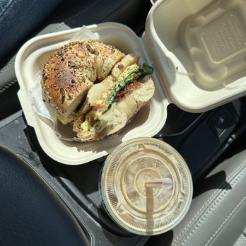 Julie's Cafe - Breakfast sandwich & iced vanilla latte - Sandwiches Near Me - Chino, California Julie's Cafe - Breakfast sandwich & iced vanilla latte - Sandwiches Near Me - Chino, California