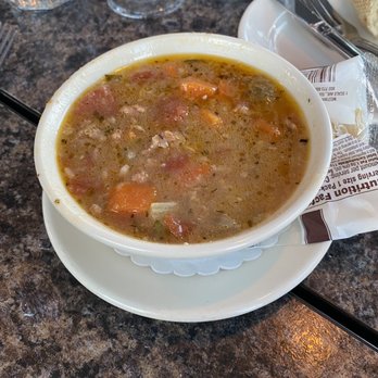 Fanizzi's - Italian sausage gumbo special soup of the day - New American Near Me - Provincetown, Massachusetts Fanizzi's - Italian sausage gumbo special soup of the day - New American Near Me - Provincetown, Massachusetts
