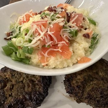 Another Broken Egg Cafe - City Grits and sausage patties - Breakfast & Brunch Near Me - Elkridge, Maryland Another Broken Egg Cafe - City Grits and sausage patties - Breakfast & Brunch Near Me - Elkridge, Maryland