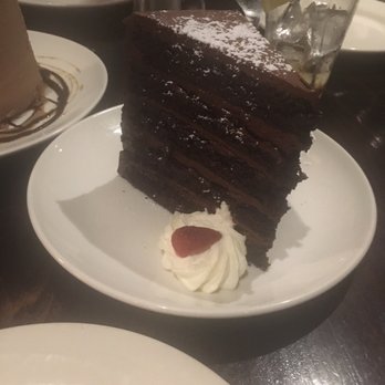 Mattar's Bistro - The chocolate cake on the menu - New American Near Me - Allamuchy, New Jersey