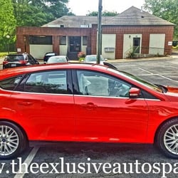 Exclusive Auto Spa - Our soap makes any car looks like this candy red car!