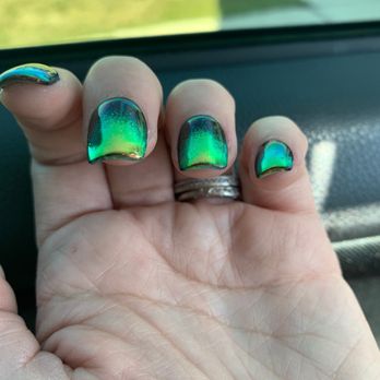 H & H Nail Salon - Black shows on the tips - Nail Salons Near Me - Austin, Texas H & H Nail Salon - Black shows on the tips - Nail Salons Near Me - Austin, Texas
