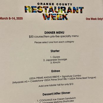 Halves Boiling Pot + Grill - Restaurant week menu - Japanese Near Me - Foothill Ranch, California