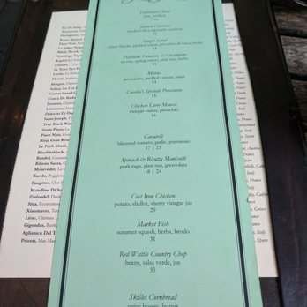 Vinegar Hill House - Menu - Bars Near Me - Brooklyn, New York