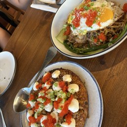 Crab Tortang Talong and Pansit Bam-I Crab Tortang Talong and Pansit Bam-I