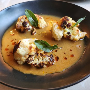 Santuari - Roasted Cauliflower - red curry, coconut, snap peas, kumquat - Venues & Event Spaces Near Me - Los Angeles, California Santuari - Roasted Cauliflower - red curry, coconut, snap peas, kumquat - Venues & Event Spaces Near Me - Los Angeles, California