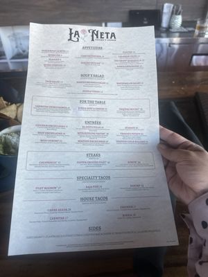 Menu photo 2 La Neta Cocina y Lounge Las Vegas, NV Menu photo 2 La Neta Cocina y Lounge Las Vegas, NV