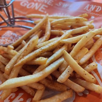 Chick'nCone - a pile of french fries - Chicken Shop Near Me - Estero, Florida