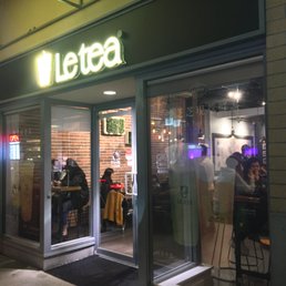 Front of bubble tea shop~ Front of bubble tea shop~