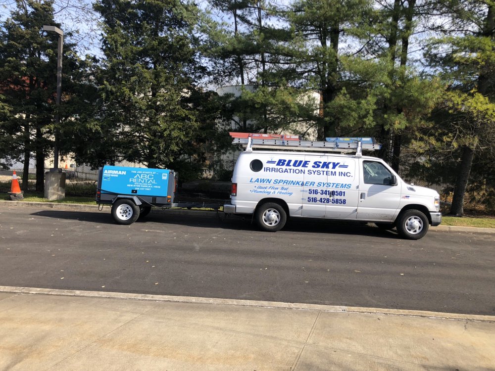 Slide of Blue Sky Irrigation System