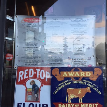 Scolari's Good Eats - Behind the glass window - Burgers Near Me - Alameda, California Scolari's Good Eats - Behind the glass window - Burgers Near Me - Alameda, California