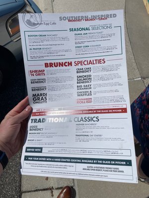 Menu photo 4 Another Broken Egg Cafe Port Orange, FL