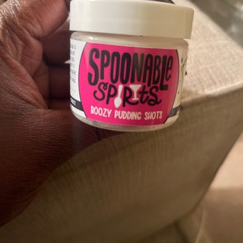 Spoonable Spirits - a hand holding a cup of spoonable spiritshine - Desserts Near Me - New York, New York Spoonable Spirits - a hand holding a cup of spoonable spiritshine - Desserts Near Me - New York, New York