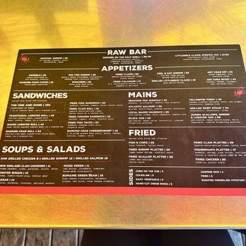 Barking Crab - Menu - Seafood Near Me - Boston, Massachusetts Barking Crab - Menu - Seafood Near Me - Boston, Massachusetts