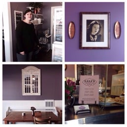 Who could resist all that purple!? Nana's is a cozy spot to enjoy comfort food like no other. Don't pass it up :) Who could resist all that purple!? Nana's is a cozy spot to enjoy comfort food like no other. Don't pass it up :)