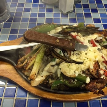 Eva's Cafe - Fajitas: steak, chicken, & shrimp (combo fajitas) - Mexican Near Me - Salinas, California
