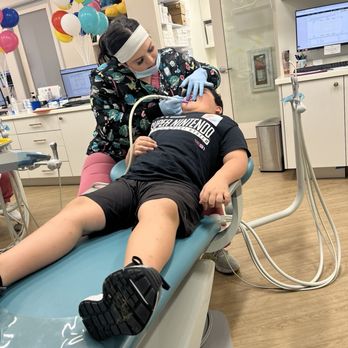 Ladybug Kids Dental - Getting a teeth cleaning - Pediatric Dentists Near Me - Norwalk, California Ladybug Kids Dental - Getting a teeth cleaning - Pediatric Dentists Near Me - Norwalk, California