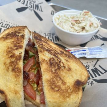 The Twisted Oar - BLT with side Cole slaw - American Near Me - Buford, Georgia The Twisted Oar - BLT with side Cole slaw - American Near Me - Buford, Georgia