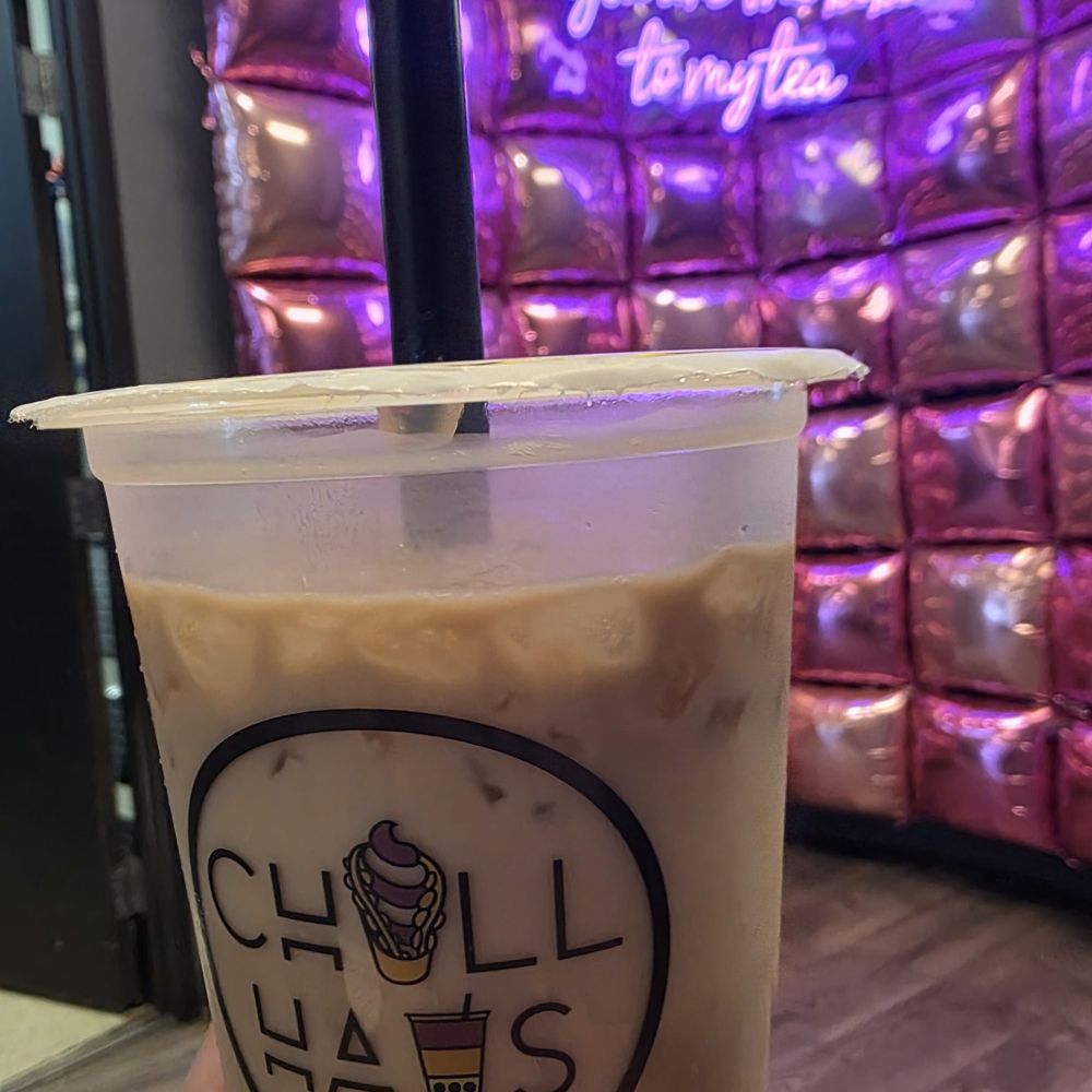 Chill Haus - Lavender milk tea with coffee jelly and aloe - Ice Cream & Frozen Yogurt Near Me - Las Vegas, Nevada