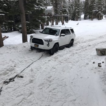 Mr K Automotive - Where we got stuck. He prepared chains for when the snow cat arrived. - Towing Near Me - Mammoth Lakes, California Mr K Automotive - Where we got stuck. He prepared chains for when the snow cat arrived. - Towing Near Me - Mammoth Lakes, California