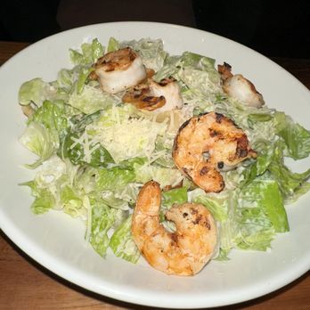 Burtons Grill & Bar - Caesar salad with grilled shrimp - New American Near Me - South Windsor, Connecticut