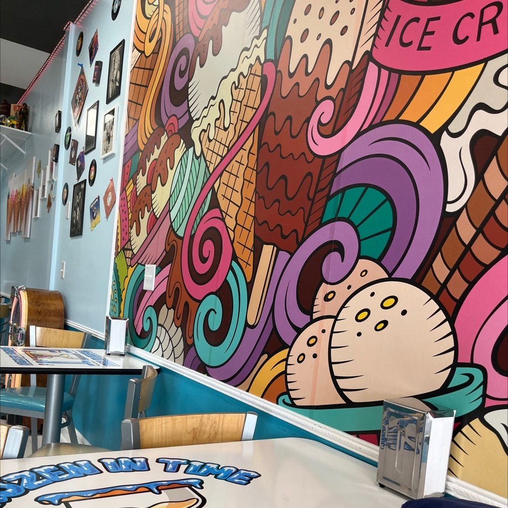 Frozen In Time Gourmet Ice Cream Image