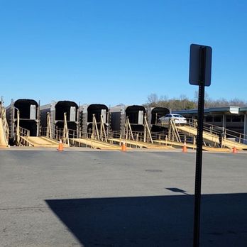 Amtrak Autotrain - Loading cars on train - Train Stations Near Me - Lorton, Virginia