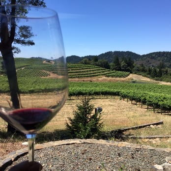Pride Mountain Vineyards - Just a little taste of the views. - Wineries Near Me - St. Helena, California