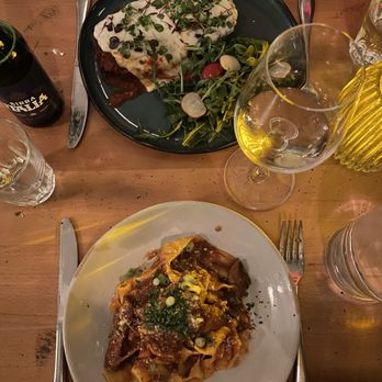 Osteria Accademia - Short rib pappardelle and chicken parm - Italian Near Me - New York, New York Osteria Accademia - Short rib pappardelle and chicken parm - Italian Near Me - New York, New York