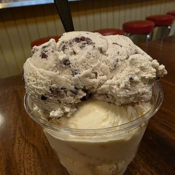 Mullen's Dairy Bar - 3 scoop - blueberry cheesecake, pistachio, toasted coconut - Ice Cream & Frozen Yogurt Near Me - Watertown, Wisconsin Mullen's Dairy Bar - 3 scoop - blueberry cheesecake, pistachio, toasted coconut - Ice Cream & Frozen Yogurt Near Me - Watertown, Wisconsin