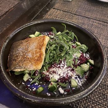 Running Goose - Beet quinoa salad with added salmon. Fresh and flavorful. - Gastropubs Near Me - Los Angeles, California Running Goose - Beet quinoa salad with added salmon. Fresh and flavorful. - Gastropubs Near Me - Los Angeles, California