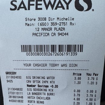 Safeway - Dion my cashier and location - Grocery Near Me - Pacifica, California Safeway - Dion my cashier and location - Grocery Near Me - Pacifica, California