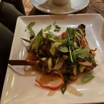 Carthay Circle Restaurant - Filet Mignon Beef skewers - New American Near Me - Anaheim, California