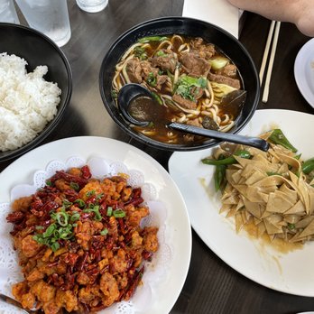 Corner 21 Chinese Cuisine - Szechuan Spicy Chicken, Beef Brisket Noodle Soup and Dried Beancurd with Jalapeños. Excellent! - Szechuan Near Me - Springfield, Missouri Corner 21 Chinese Cuisine - Szechuan Spicy Chicken, Beef Brisket Noodle Soup and Dried Beancurd with Jalapeños. Excellent! - Szechuan Near Me - Springfield, Missouri