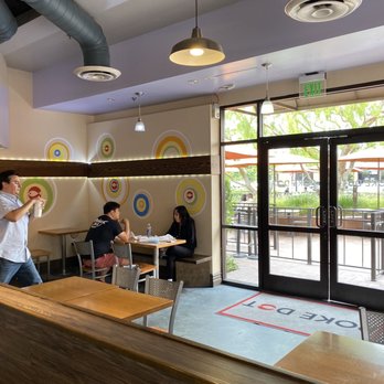 Poke Dot - Maskless patrons - Seafood Near Me - Irvine, California