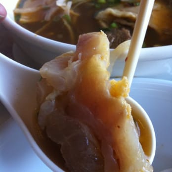Pho Ever - Gardena - Tendon from the Bun Bo Hue - Vietnamese Near Me - Gardena, California Pho Ever - Gardena - Tendon from the Bun Bo Hue - Vietnamese Near Me - Gardena, California