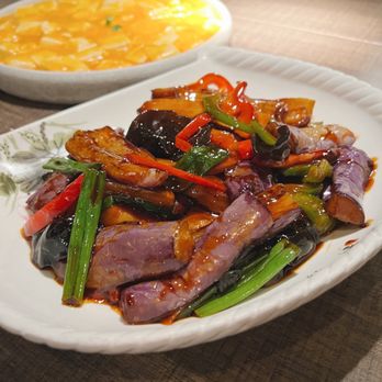 Uluh - Eggplants w. Garlic Sauce - Tea Rooms Near Me - New York, New York