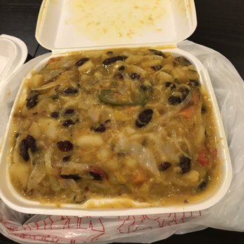 Taste Seduction - Delicious veg stew with rice and peas - Caribbean Near Me - Toronto, Ontario