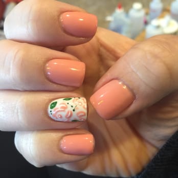 Myland Nails & Spa - Gel manicure! $30! Super cute for spring! - Waxing Near Me - Davis, California
